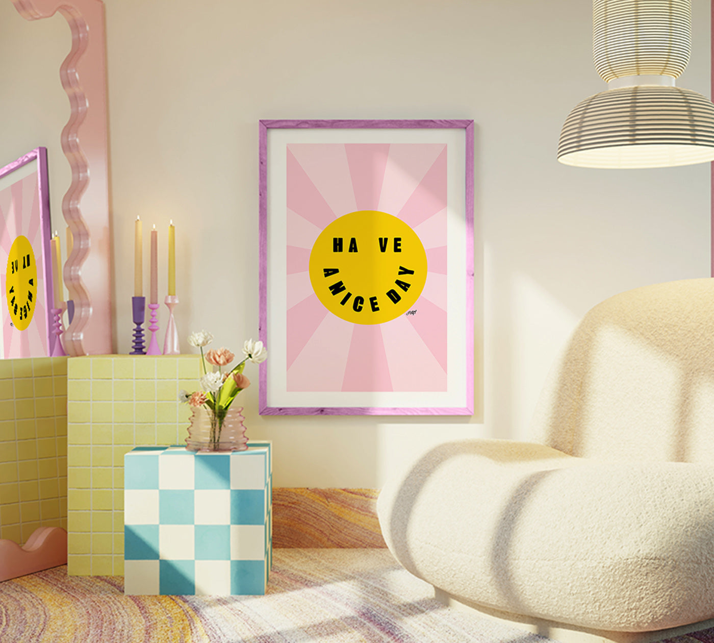 Have A Nice Day  - Art Print