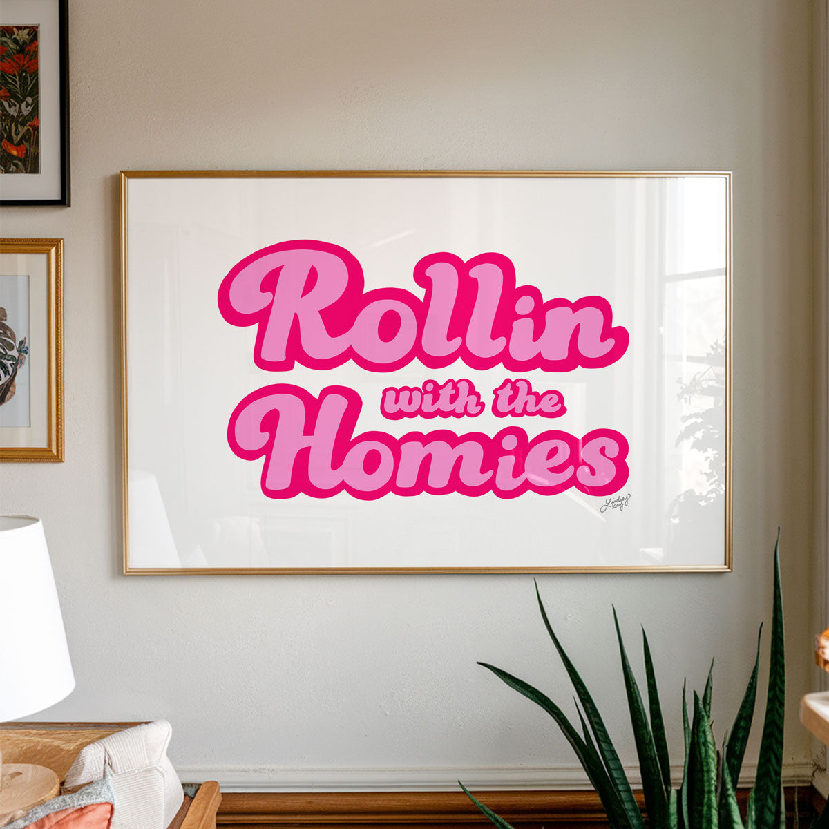 Rollin With the Homies - Art Print - Lindsey Kay Collective