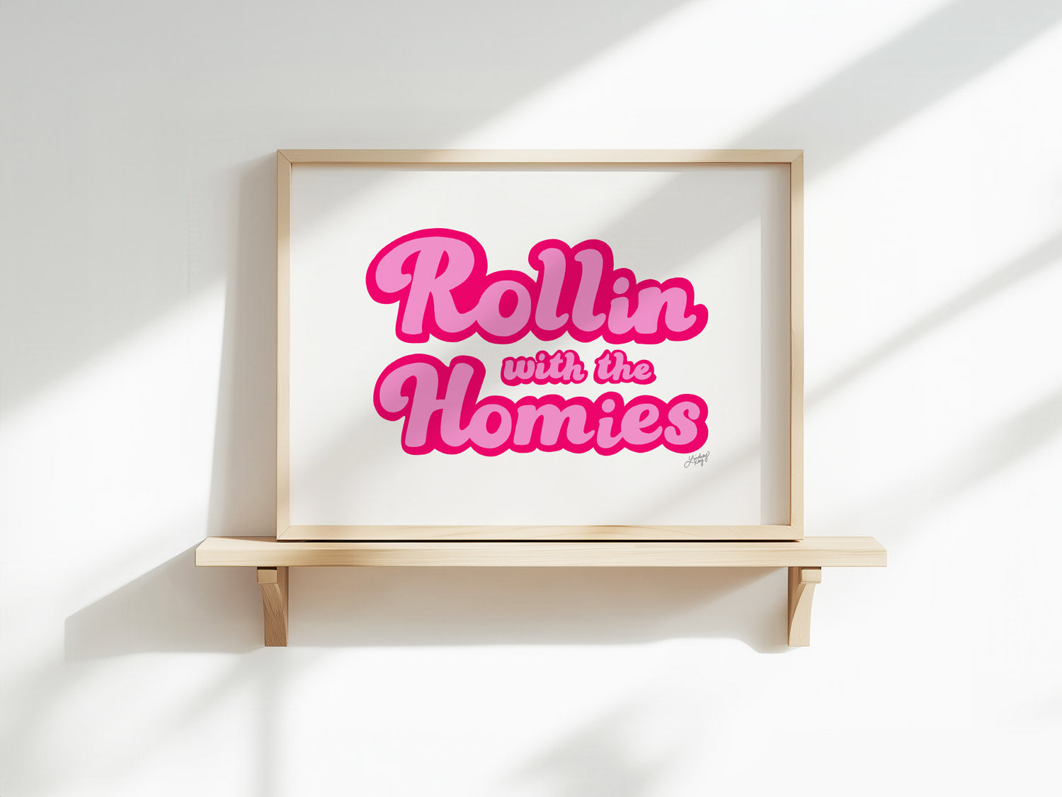 Rollin With the Homies - Art Print