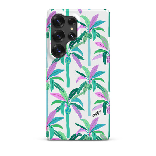 Samsung Tough Phone Case with Tropical Palm Tree Design – Durable and Stylish Protection