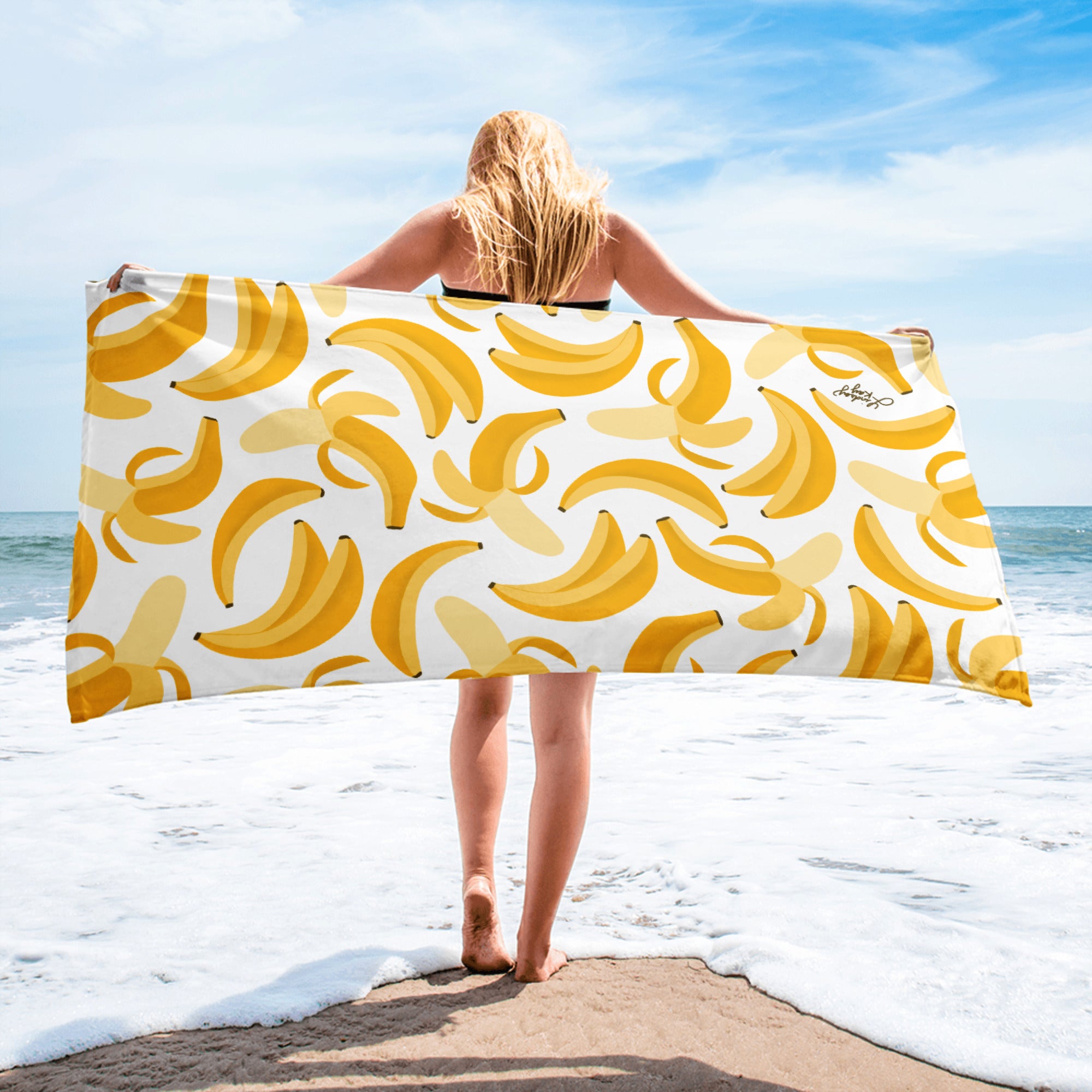 Banana Patterned - Towel