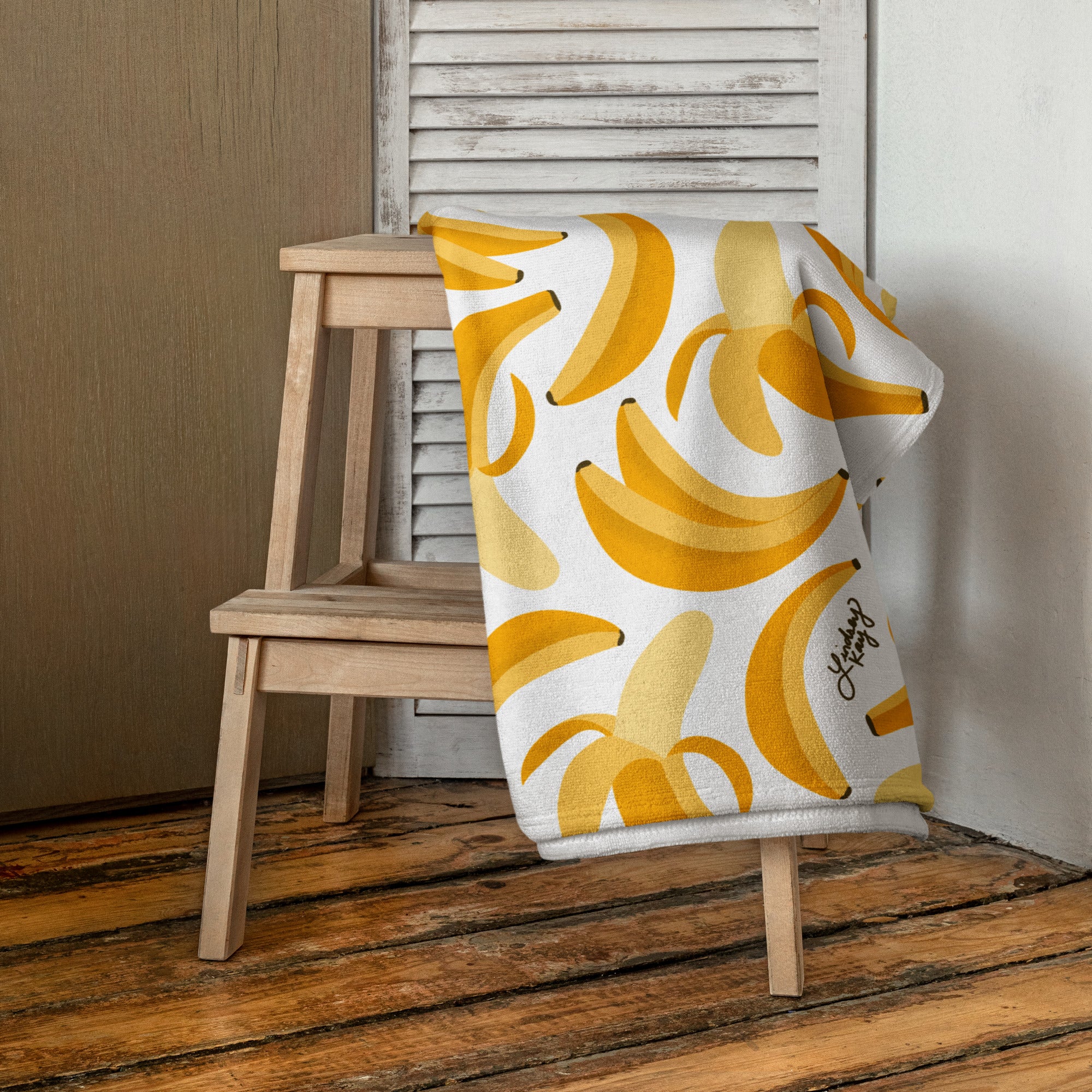 Banana Patterned - Towel