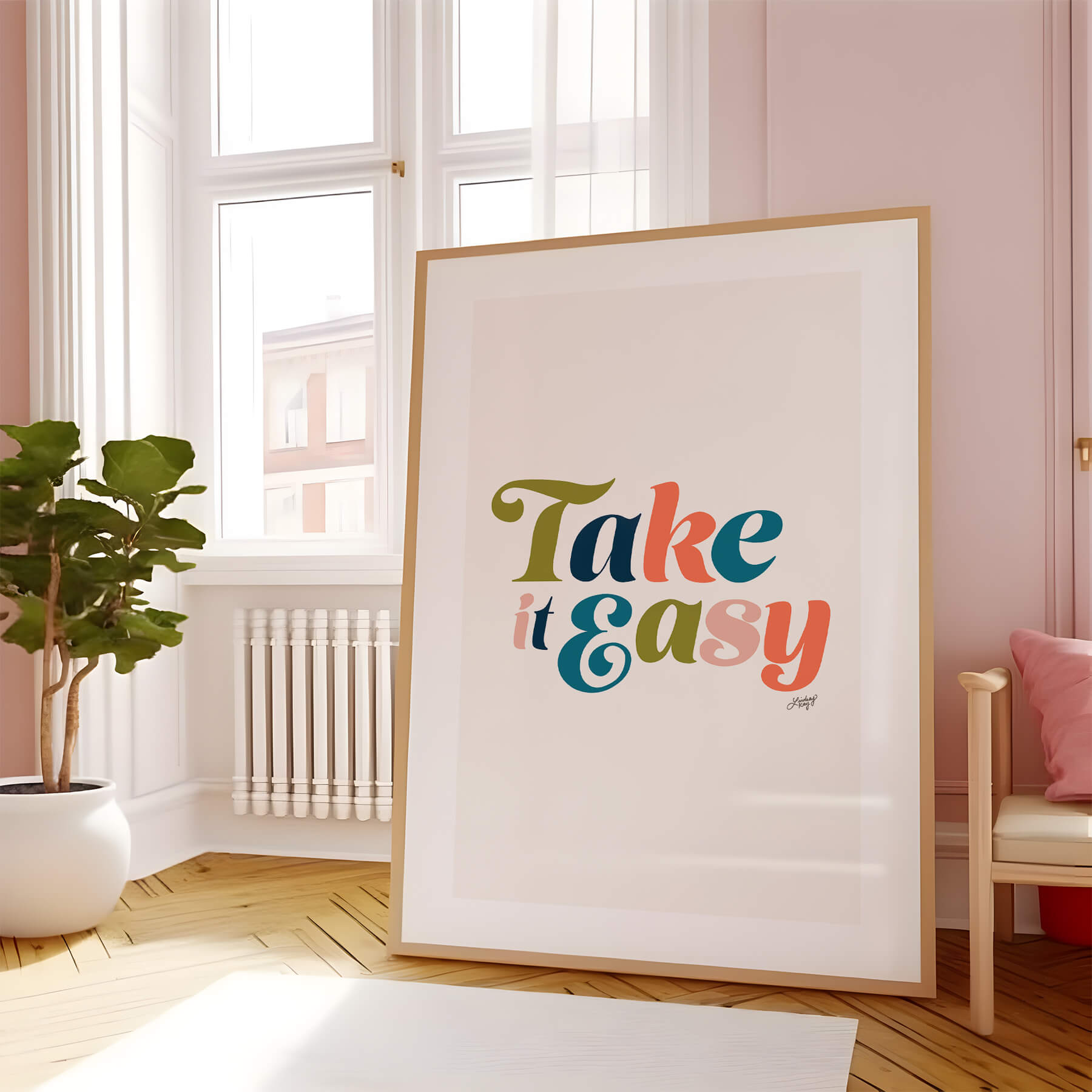 Take it Easy - Art Print - Lindsey Kay Collective