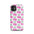 Cerezas de bola de discoteca rosa - Funda resistente para iPhone®
