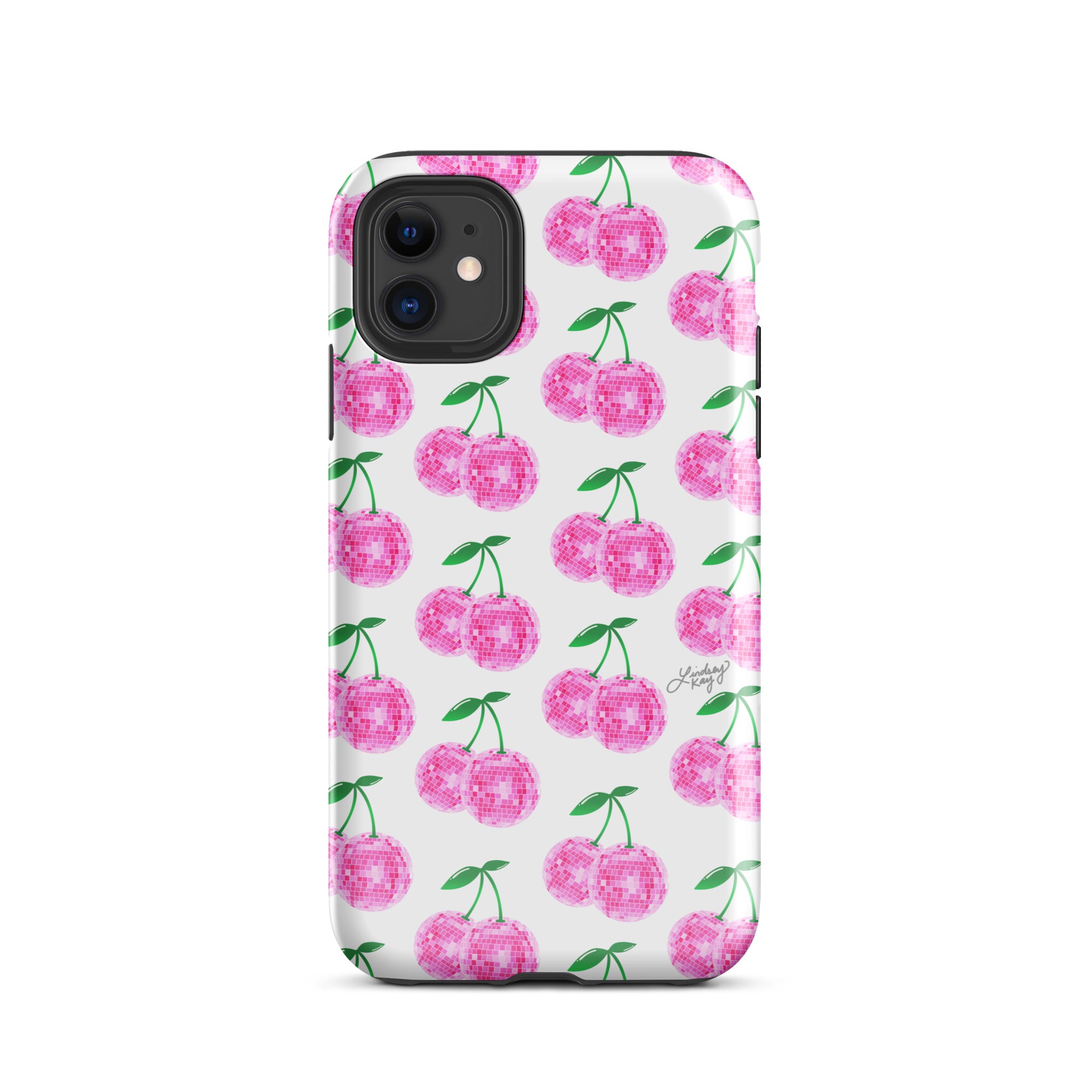 Pink Disco Ball Cherries - Tough Case for iPhone®