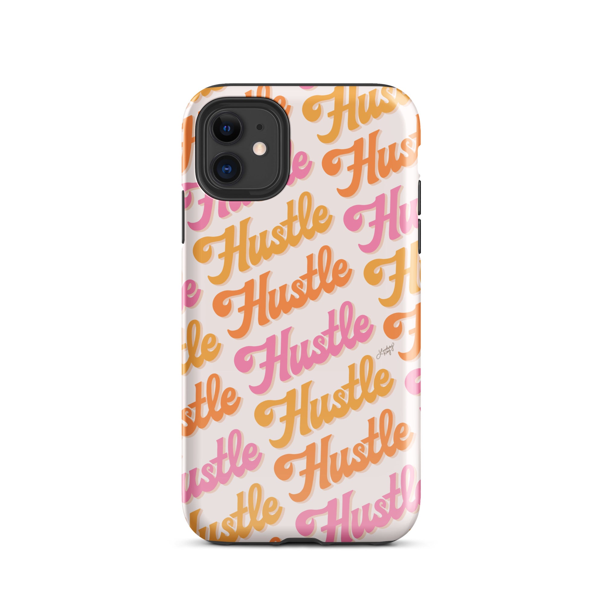Hustle (Pink/Orange/Yellow) - Tough Case for iPhone®