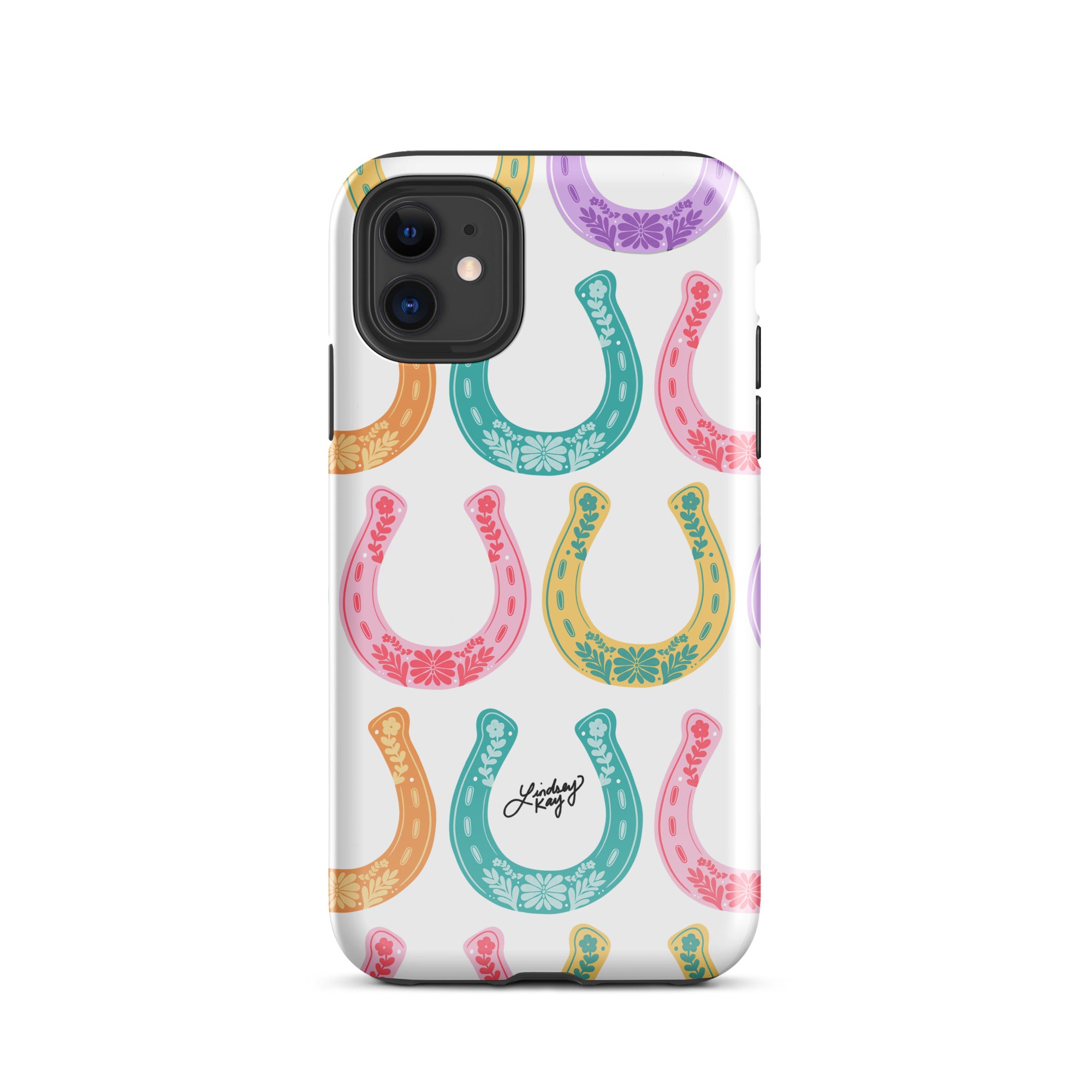 Colorful Horseshoe Pattern - Tough Case for iPhone®