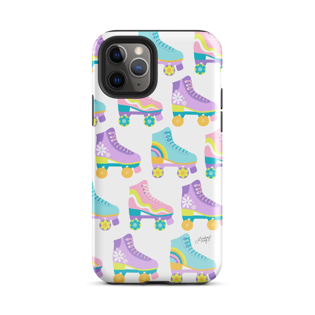 Retro Roller Skates illustration - Tough Case for iPhone®
