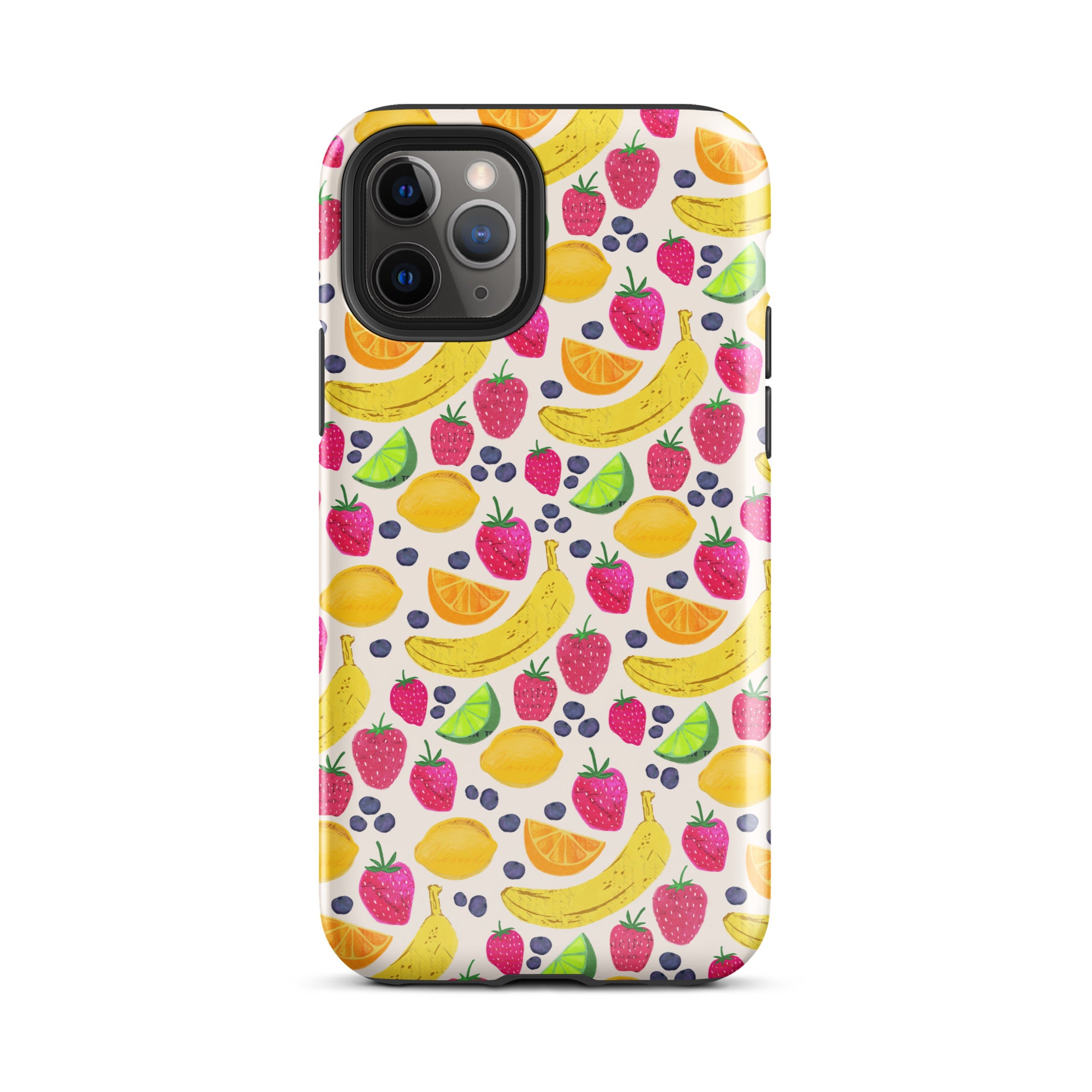 Patrón de frutas - Funda resistente para iPhone®