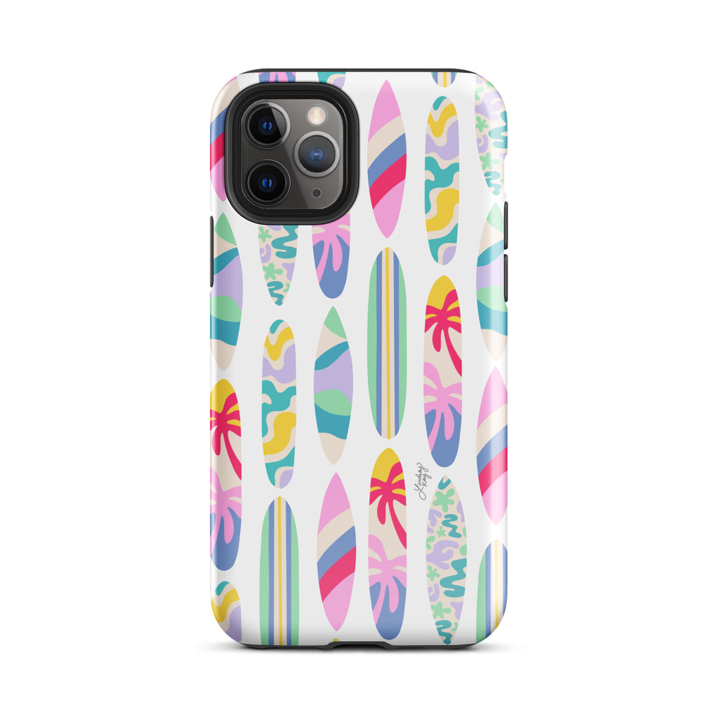 Surf Boards Illustration - Tough Case for iPhone®