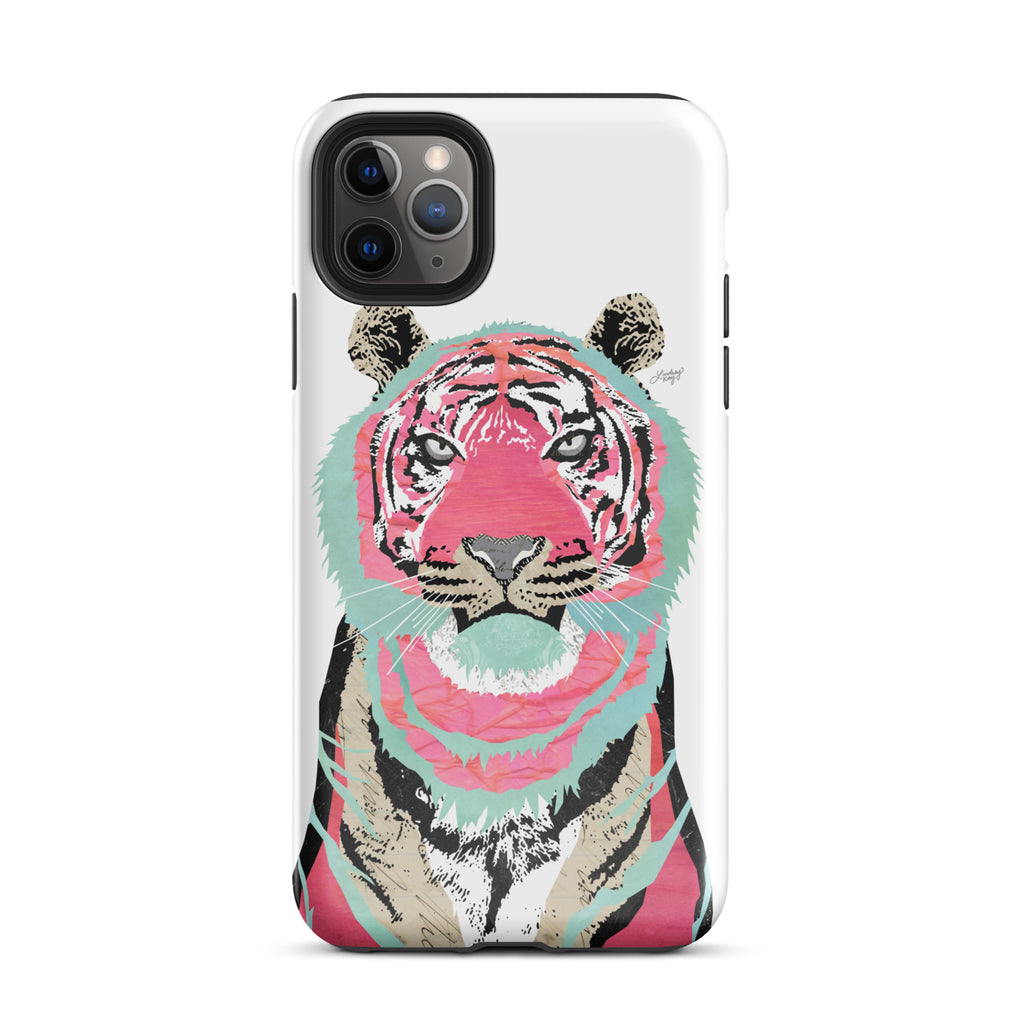 Pink Tiger Collage - Tough Case for iPhone®