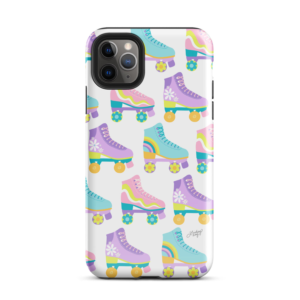 Retro Roller Skates illustration - Tough Case for iPhone®
