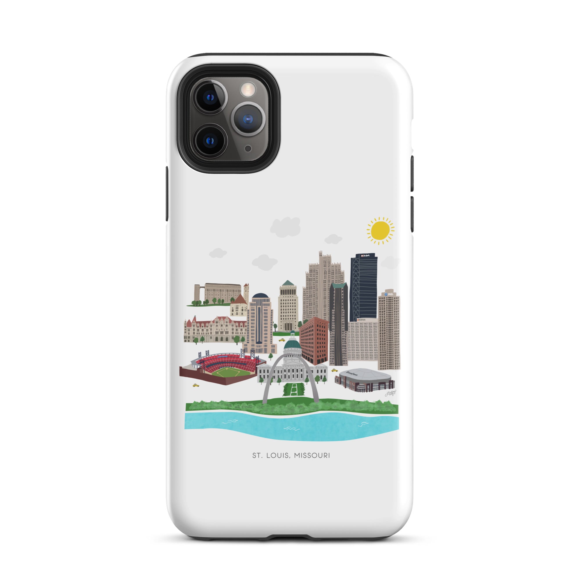 St. Louis Missouri Skyline - Tough Case for iPhone®