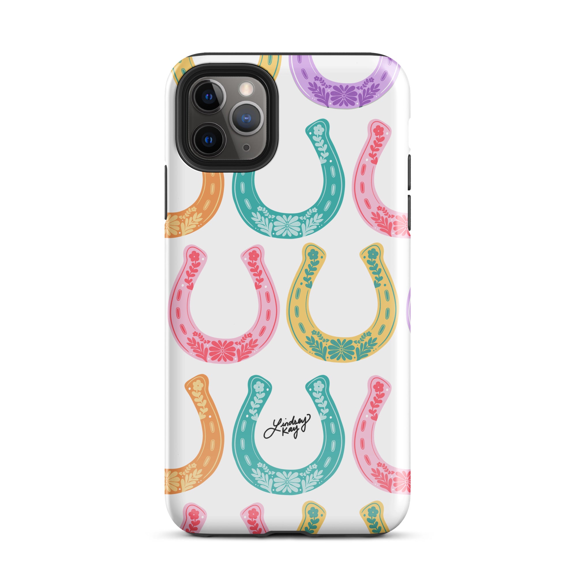 Motif d'illustration en fer à cheval - Coque rigide pour iPhone®