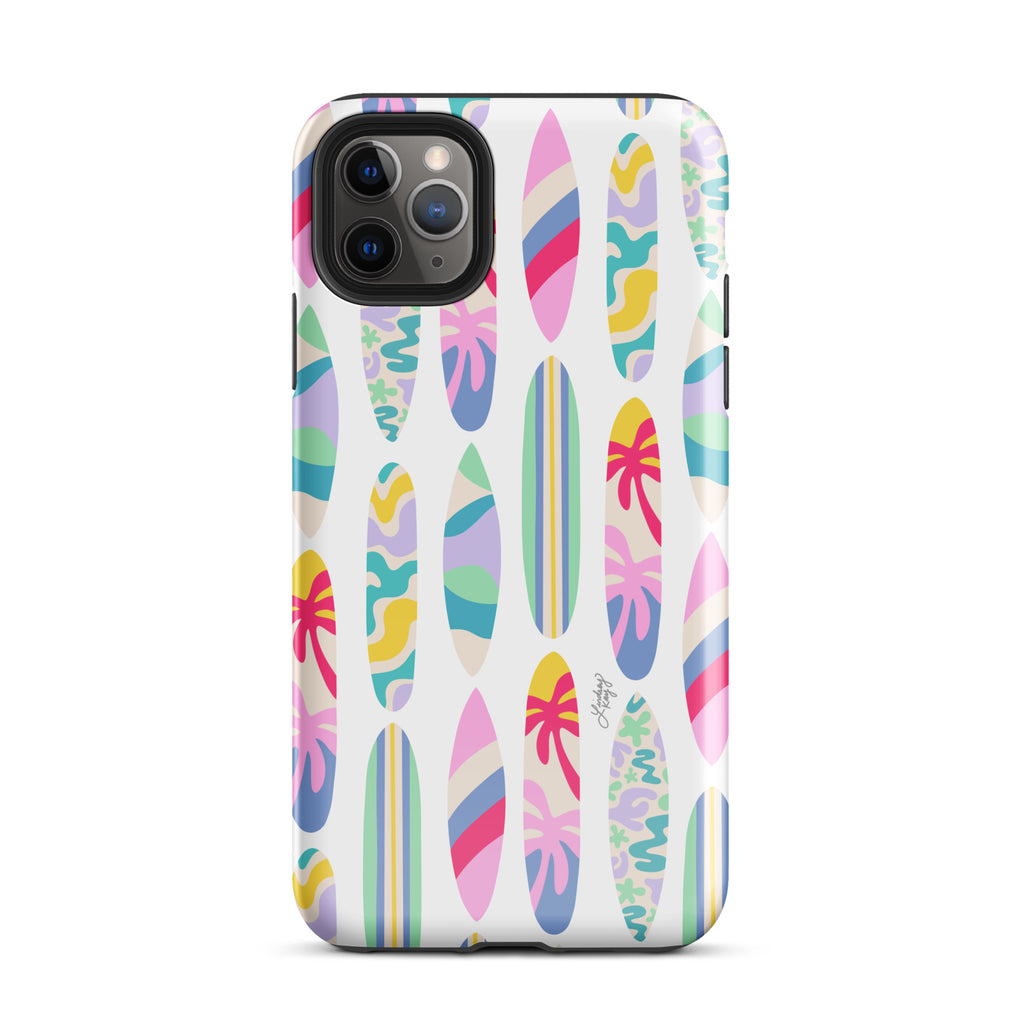 Surf Boards Illustration - Tough Case for iPhone®