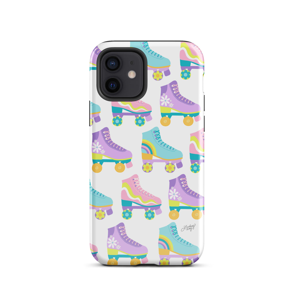 Retro Roller Skates illustration - Tough Case for iPhone®