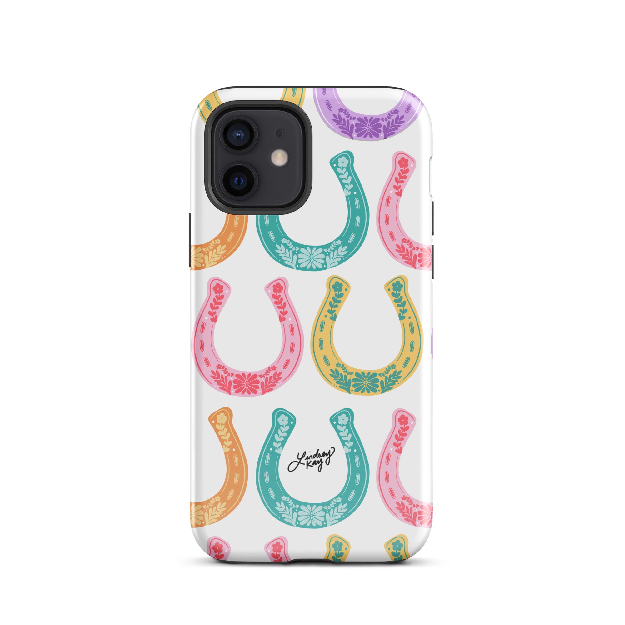 Motif d'illustration en fer à cheval - Coque rigide pour iPhone®