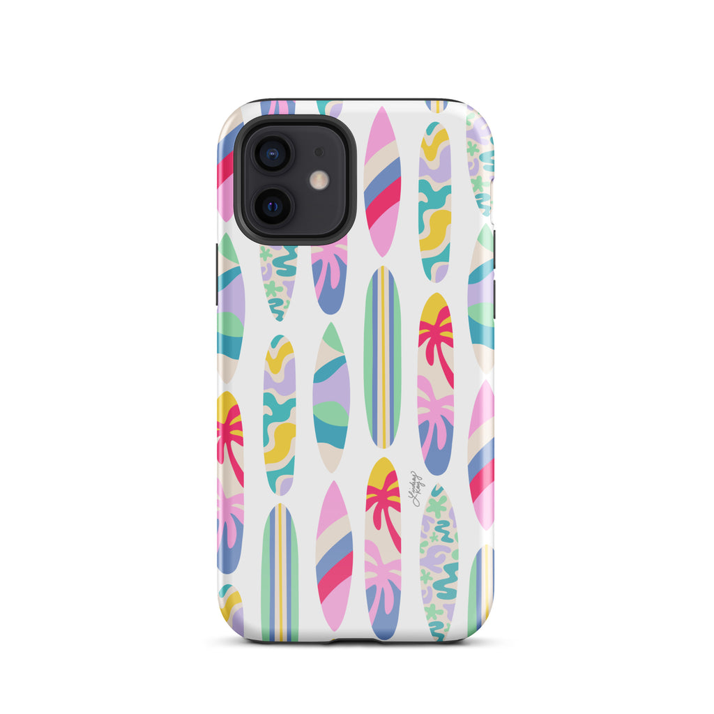 Surf Boards Illustration - Tough Case for iPhone®
