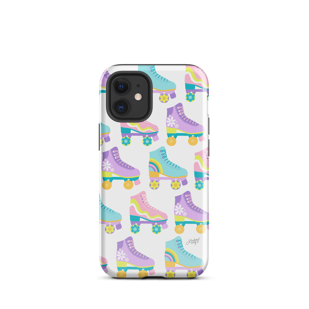Retro Roller Skates illustration - Tough Case for iPhone®