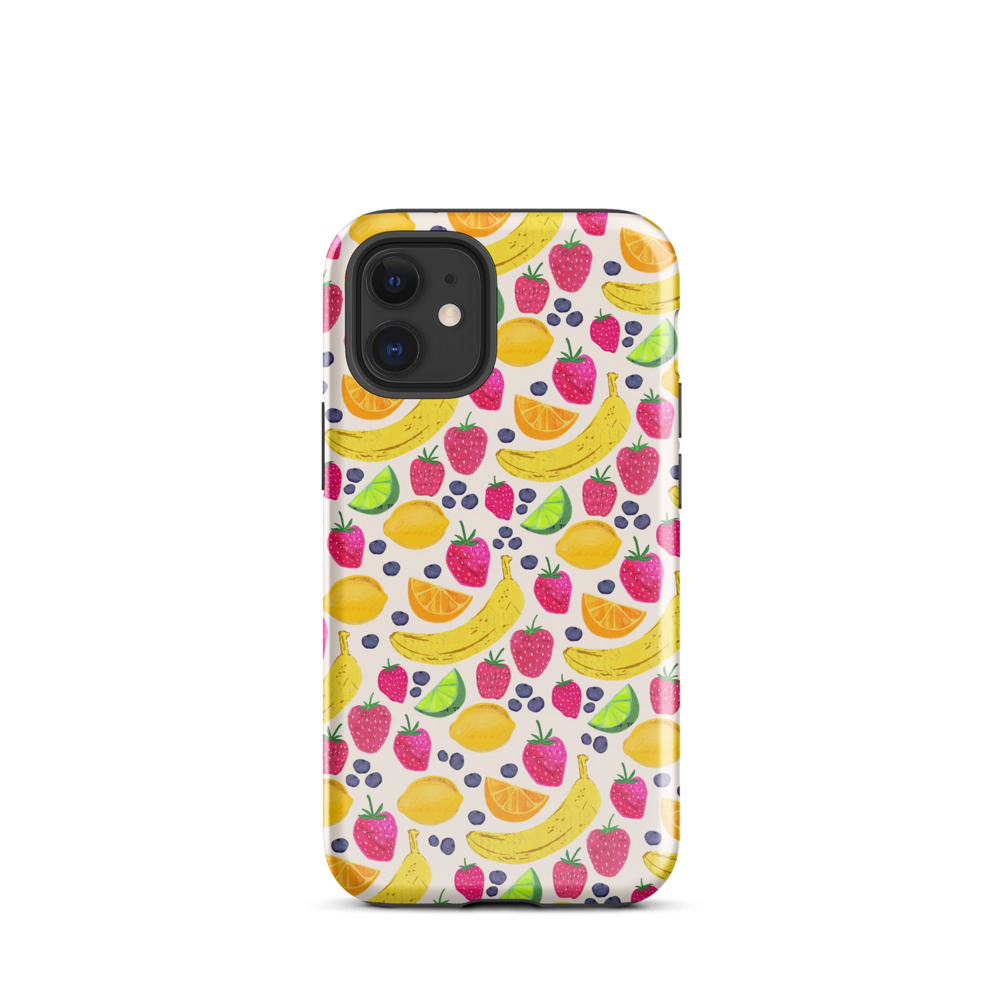 Patrón de frutas - Funda resistente para iPhone®
