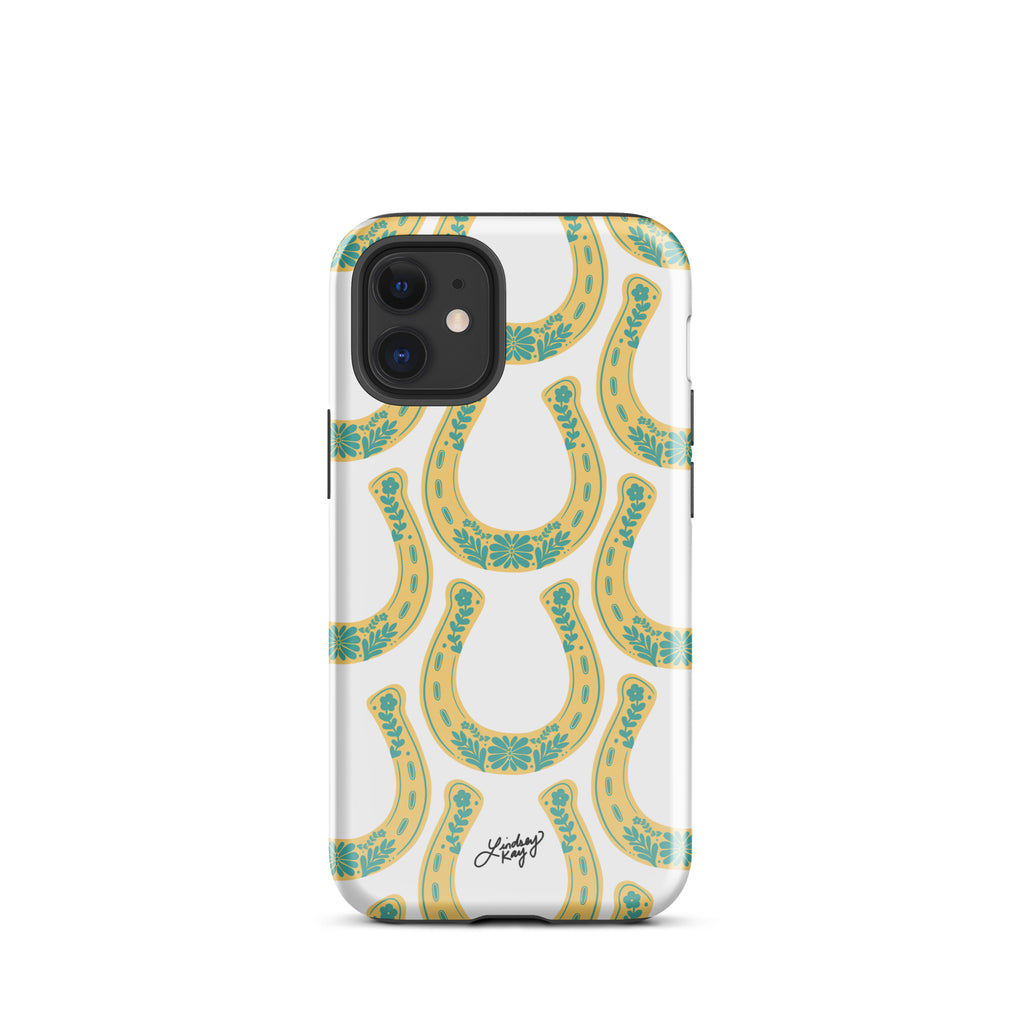 Horseshoe Illustration Pattern - Tough Case for iPhone®