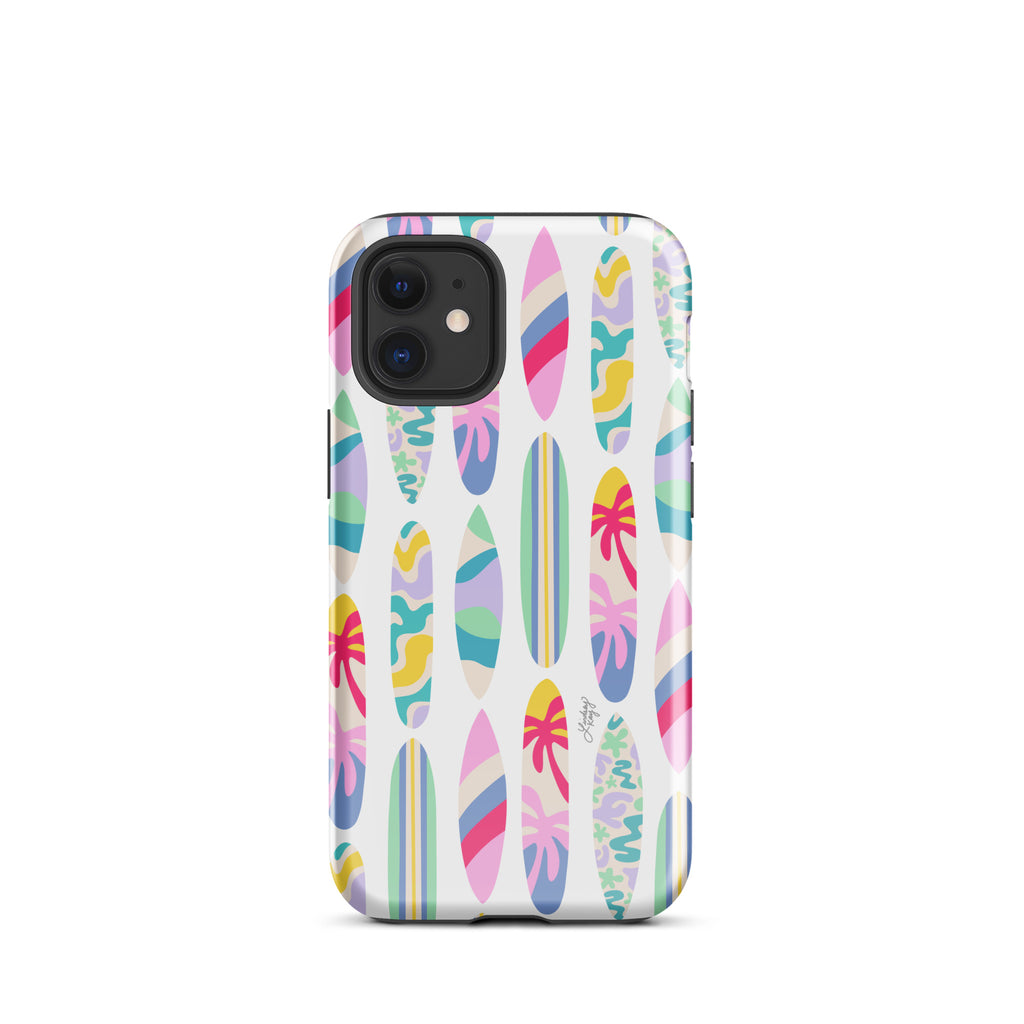 Surf Boards Illustration - Tough Case for iPhone®