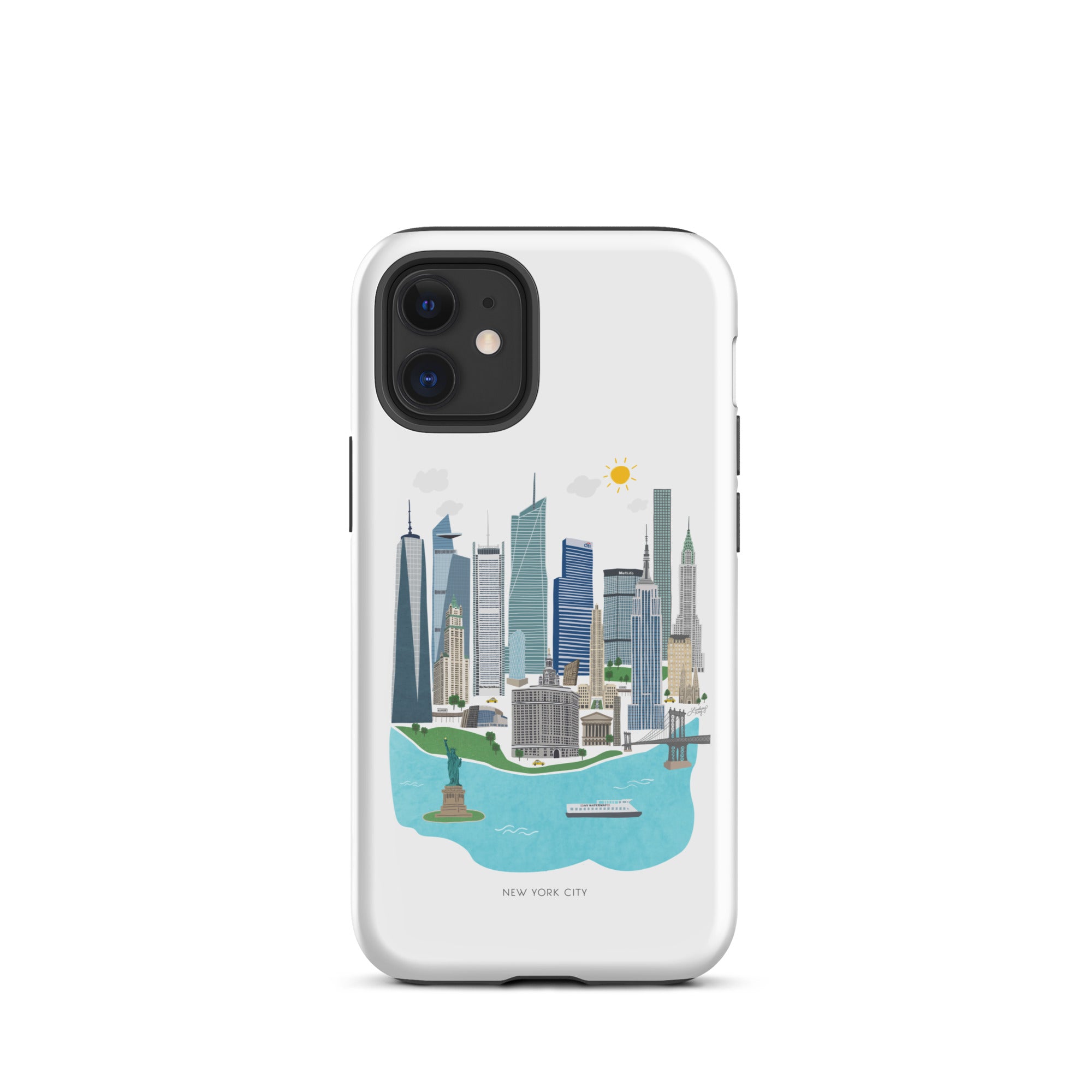 Horizonte de la ciudad de Nueva York - Funda resistente para iPhone®