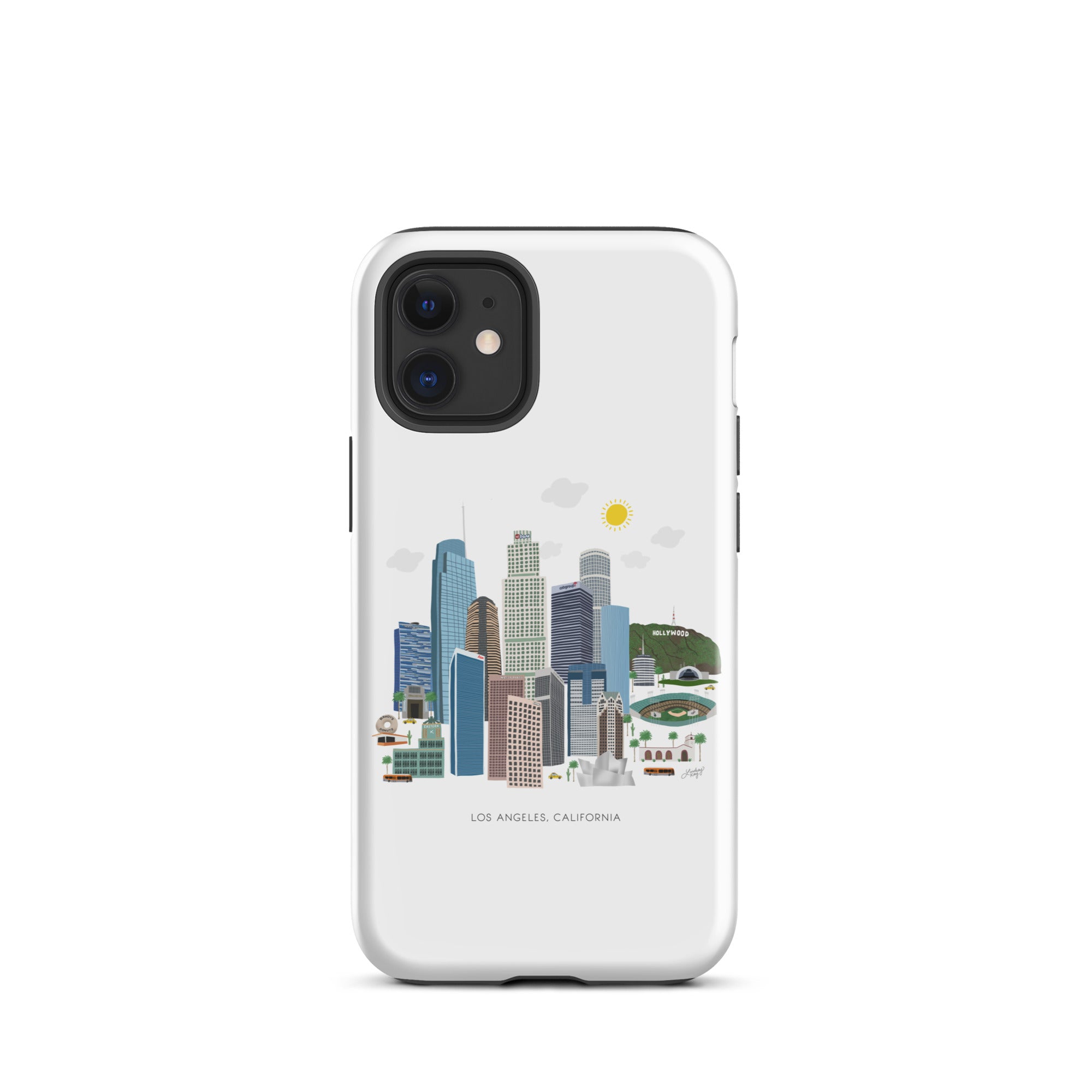 Los Angelos California Skyline - Tough Case for iPhone®