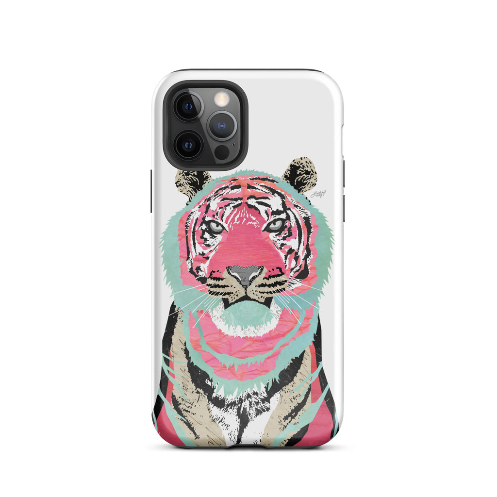 Pink Tiger Collage - Tough Case for iPhone®