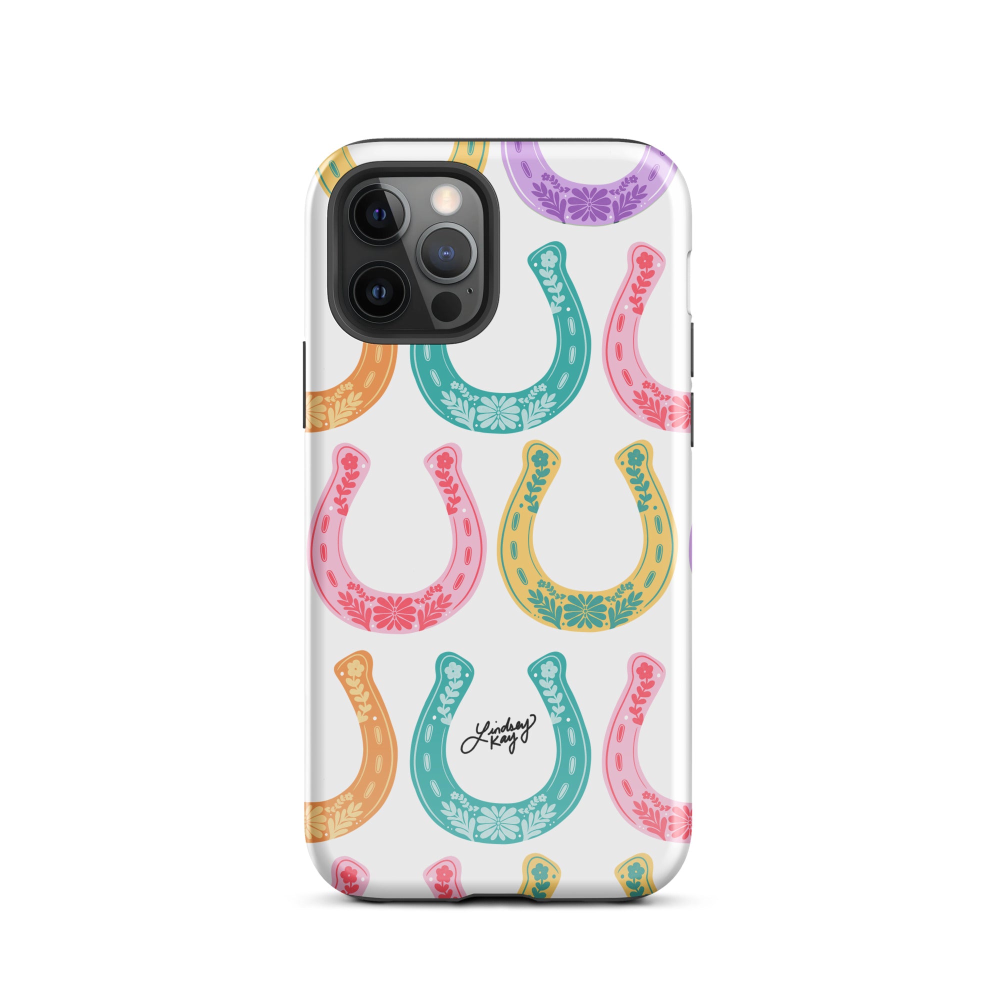 Motif d'illustration en fer à cheval - Coque rigide pour iPhone®