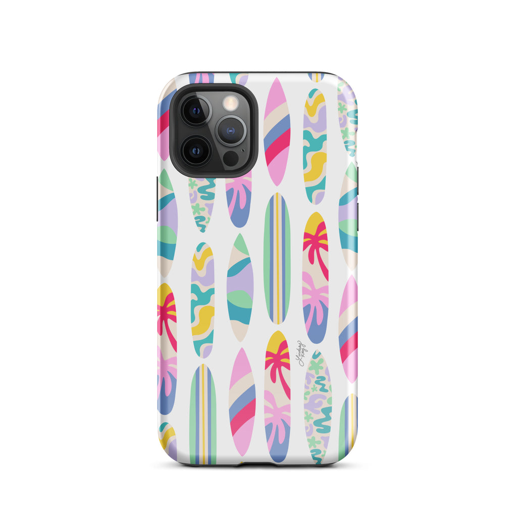 Surf Boards Illustration - Tough Case for iPhone®