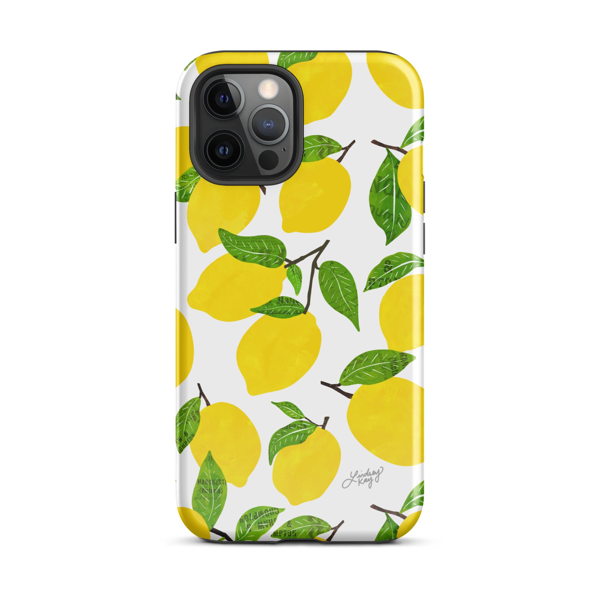 Illustration de citrons - Coque rigide pour iPhone®