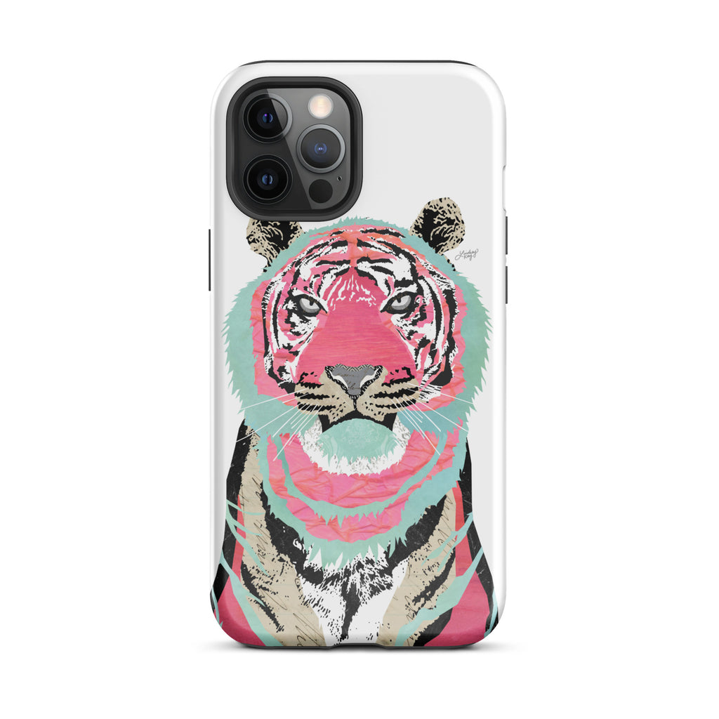 Pink Tiger Collage - Tough Case for iPhone®