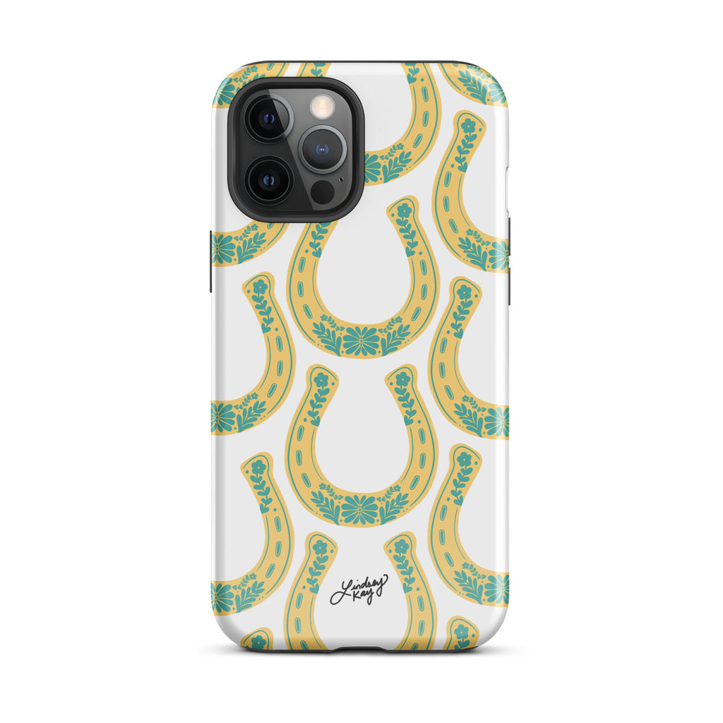 Horseshoe Illustration Pattern - Tough Case for iPhone®