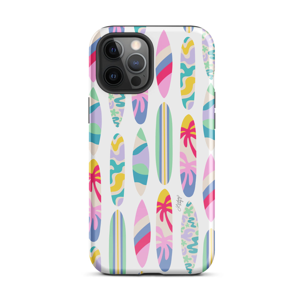 Surf Boards Illustration - Tough Case for iPhone®