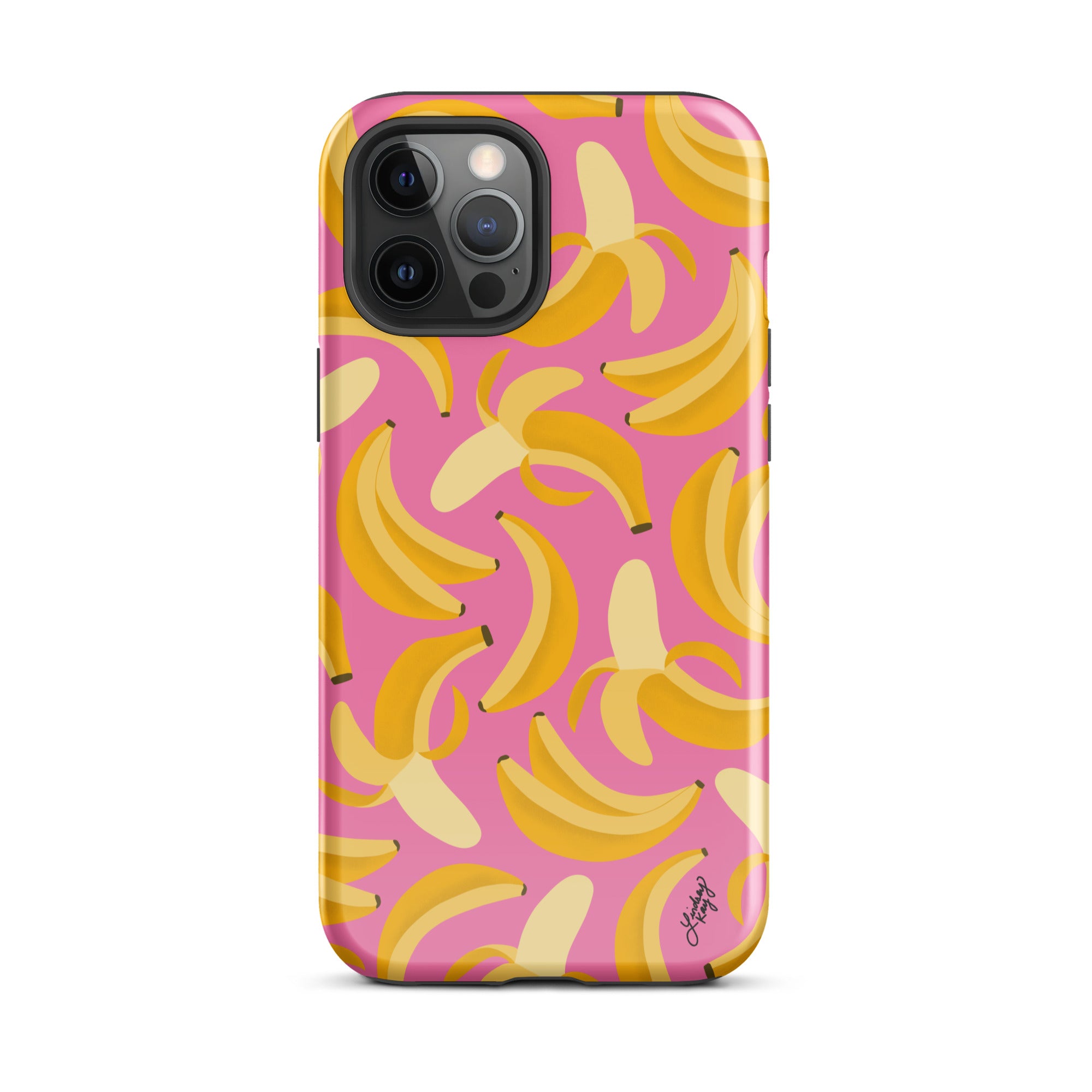 Banana Patterned - Tough Case for iPhone®