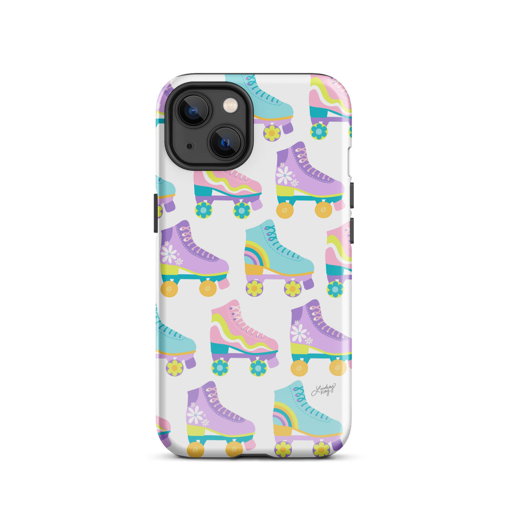 Retro Roller Skates illustration - Tough Case for iPhone®