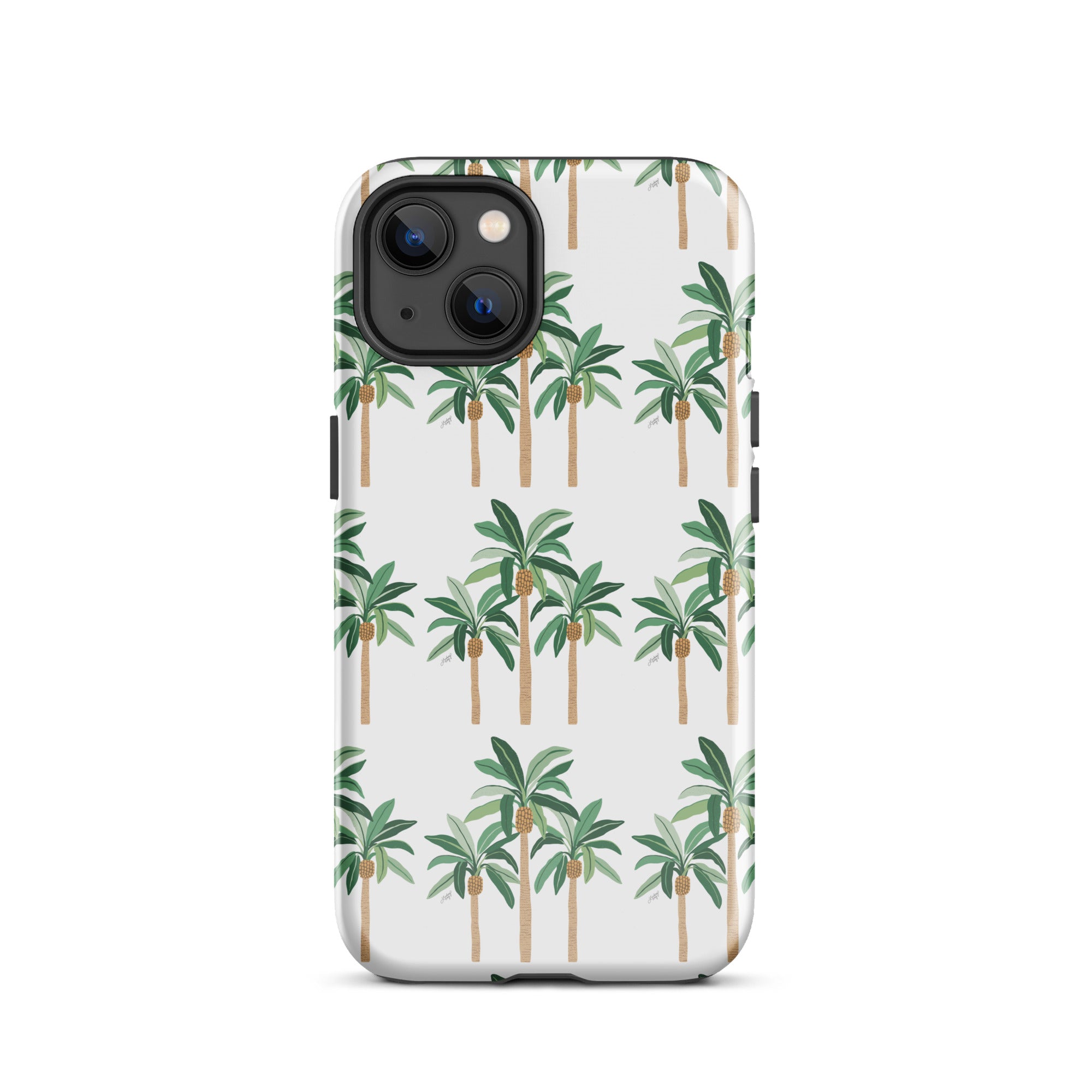Palm Trees Illustration - Tough Case for iPhone®