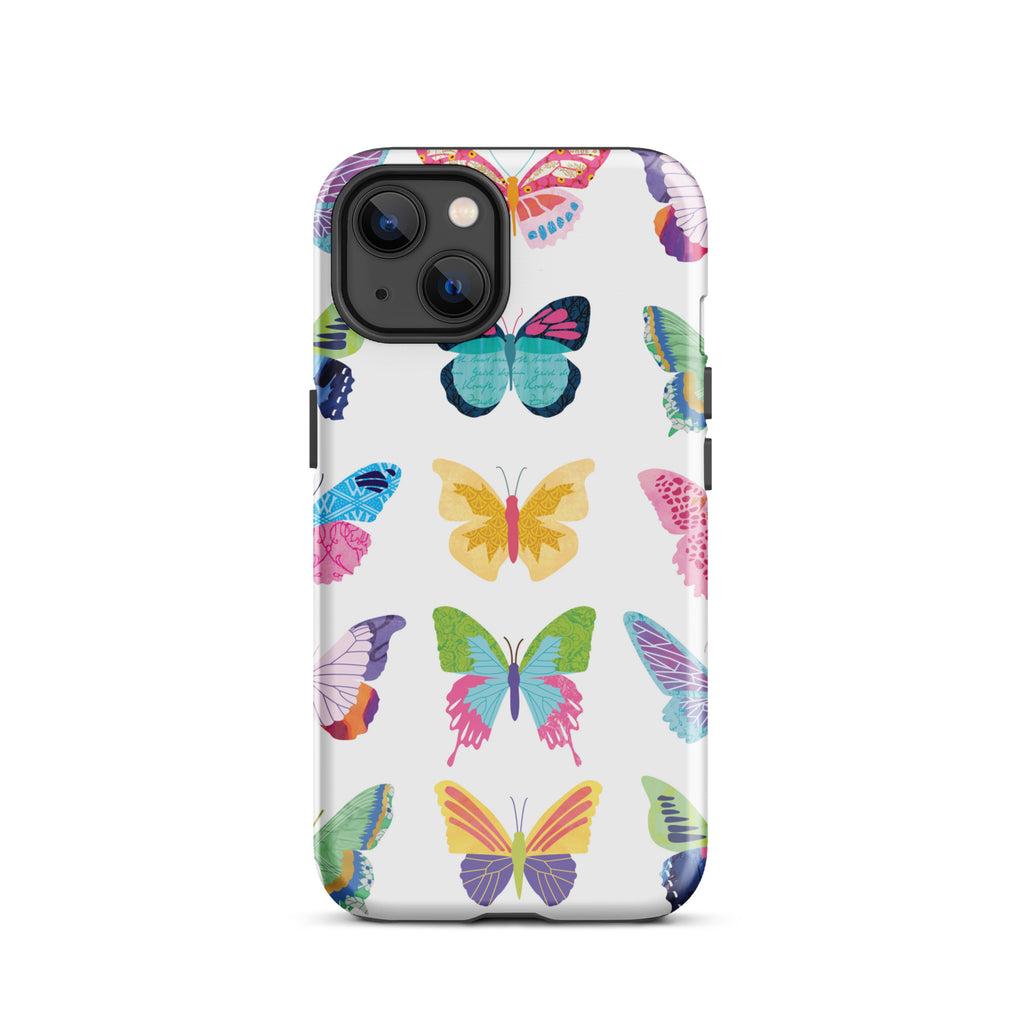 Papillons colorés - Coque rigide pour iPhone®