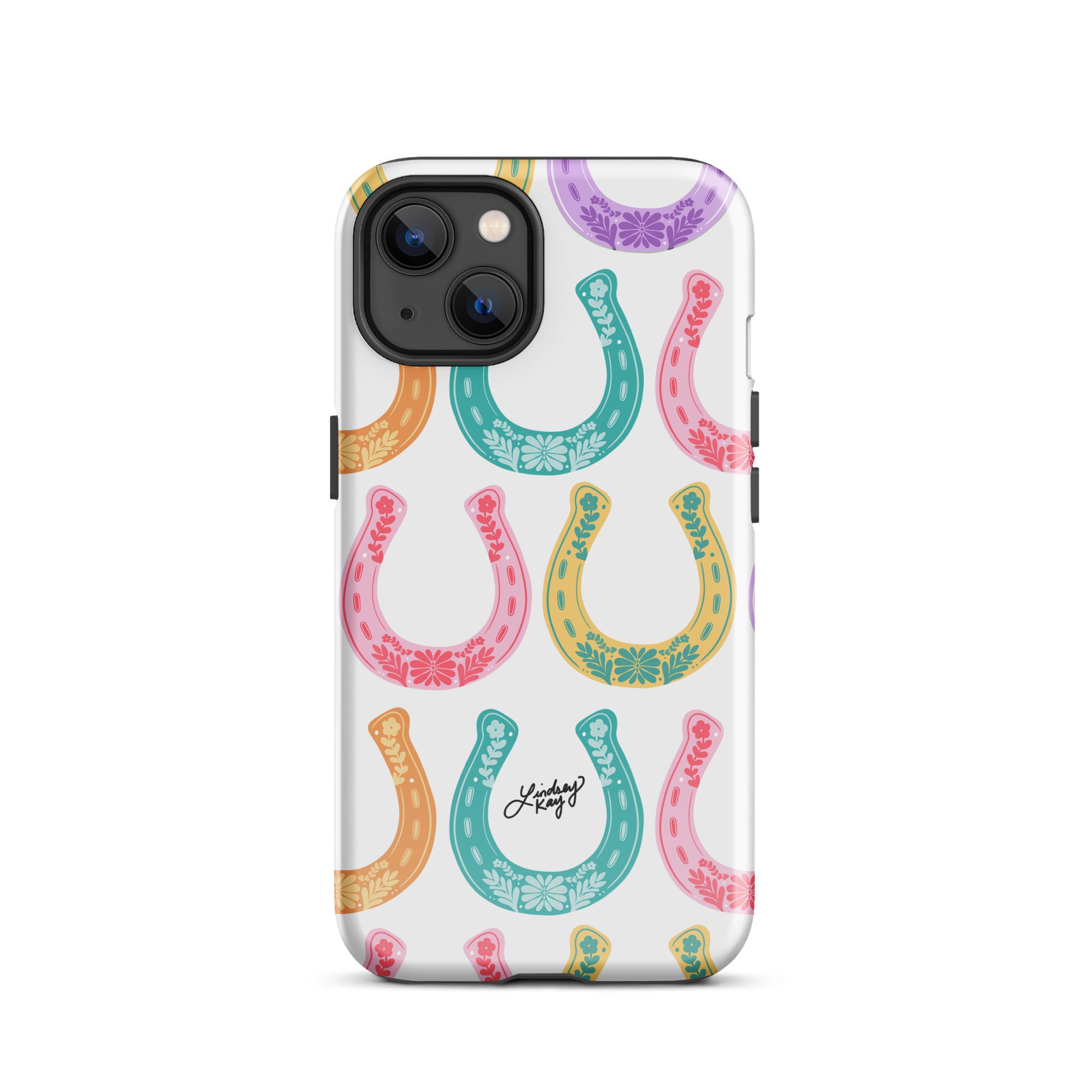 Motif d'illustration en fer à cheval - Coque rigide pour iPhone®