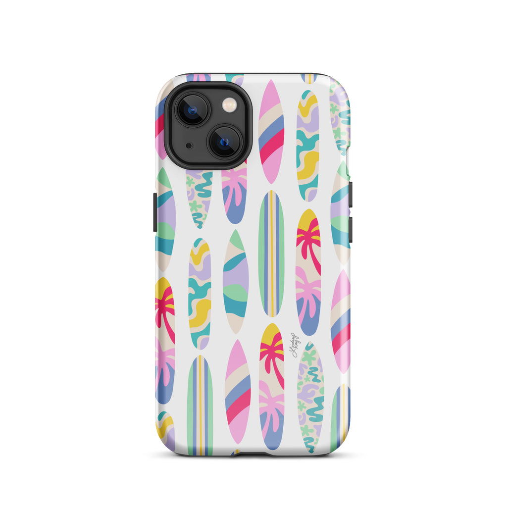 Surf Boards Illustration - Tough Case for iPhone®