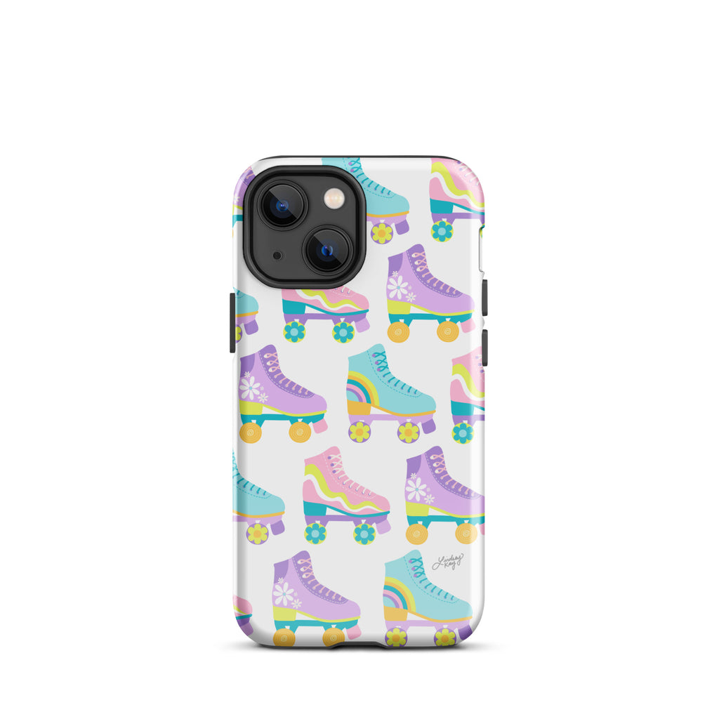 Retro Roller Skates illustration - Tough Case for iPhone®