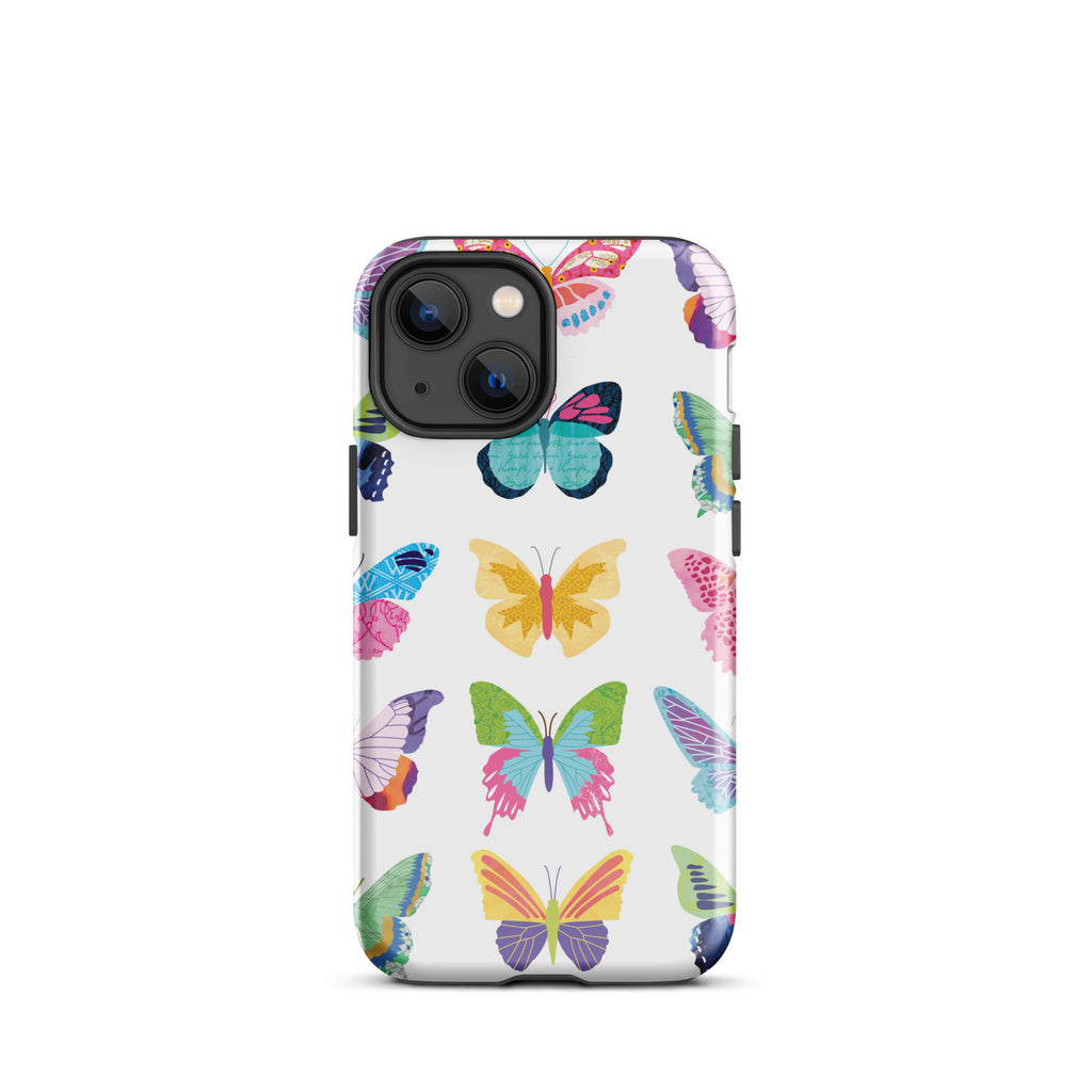 Papillons colorés - Coque rigide pour iPhone®