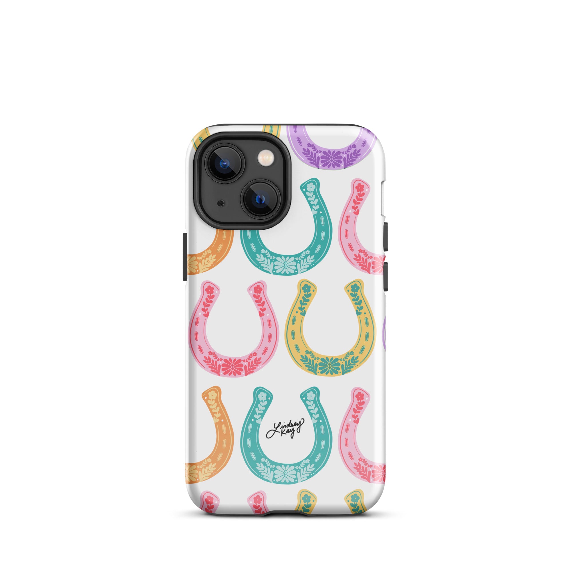 Motif d'illustration en fer à cheval - Coque rigide pour iPhone®
