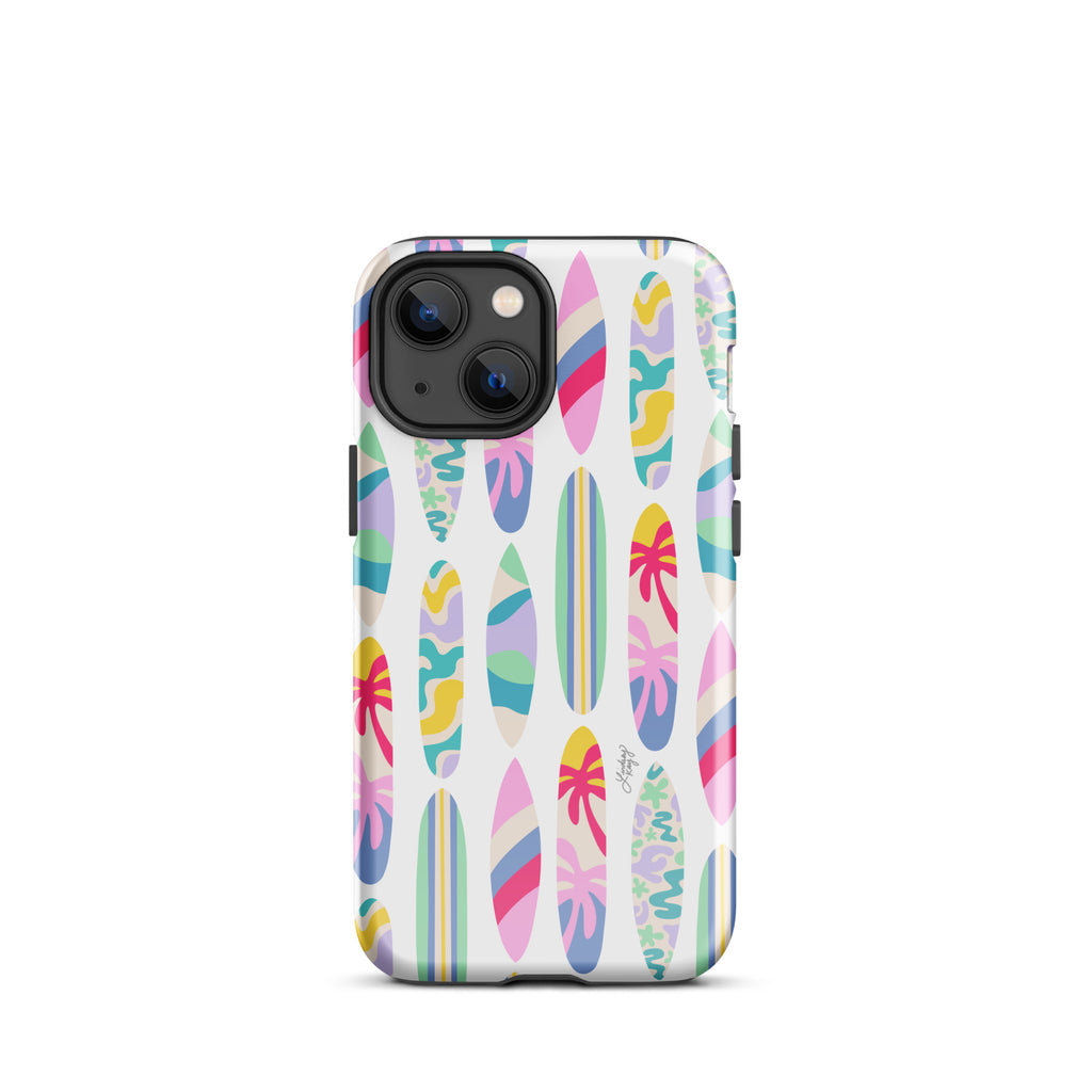 Surf Boards Illustration - Tough Case for iPhone®