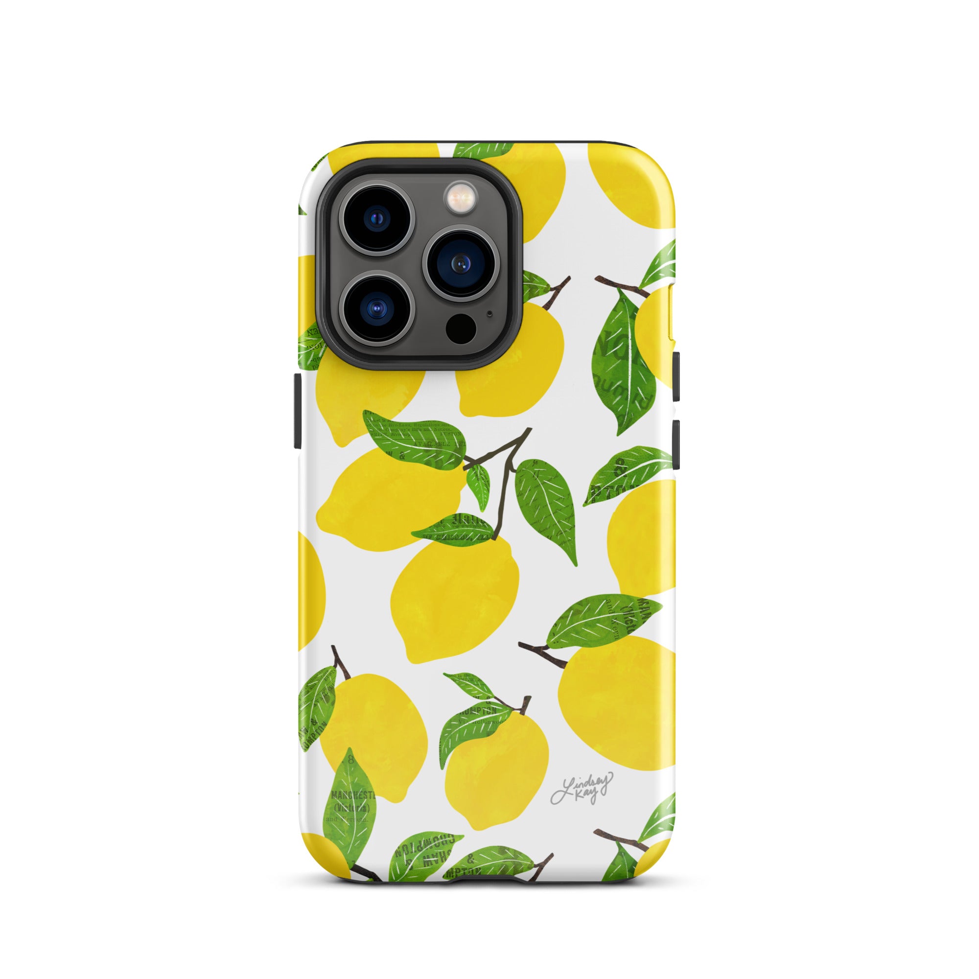 Illustration de citrons - Coque rigide pour iPhone®