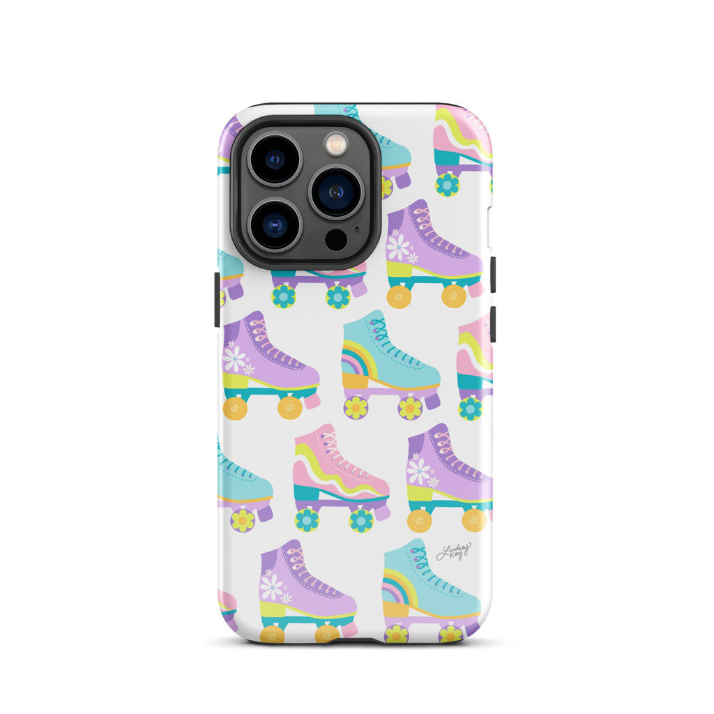 Retro Roller Skates illustration - Tough Case for iPhone®
