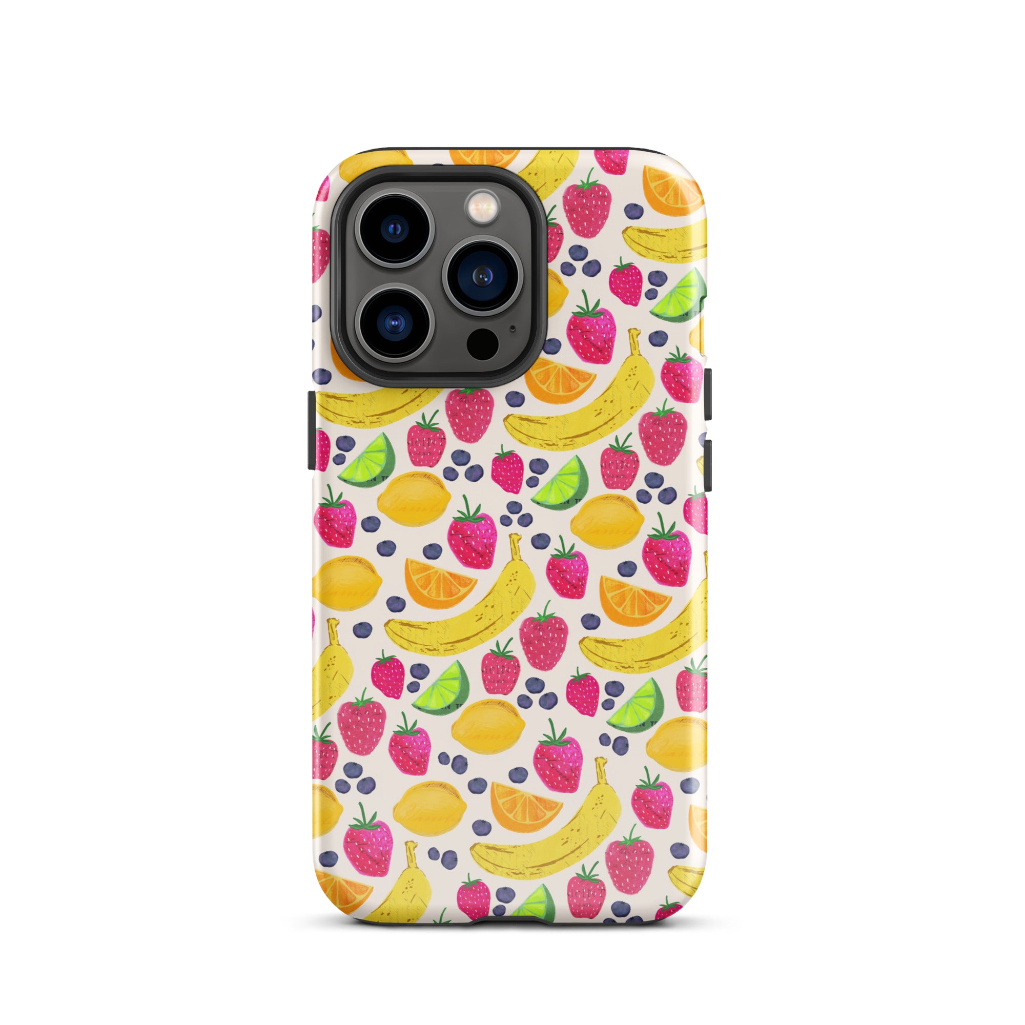 Patrón de frutas - Funda resistente para iPhone®