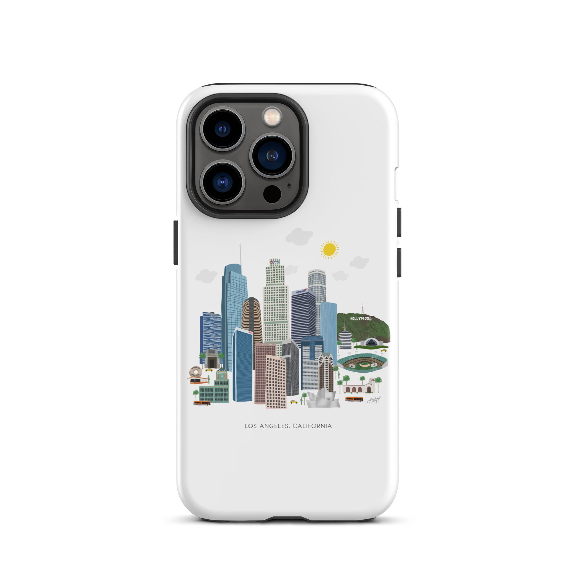 Los Angelos California Skyline - Tough Case for iPhone®