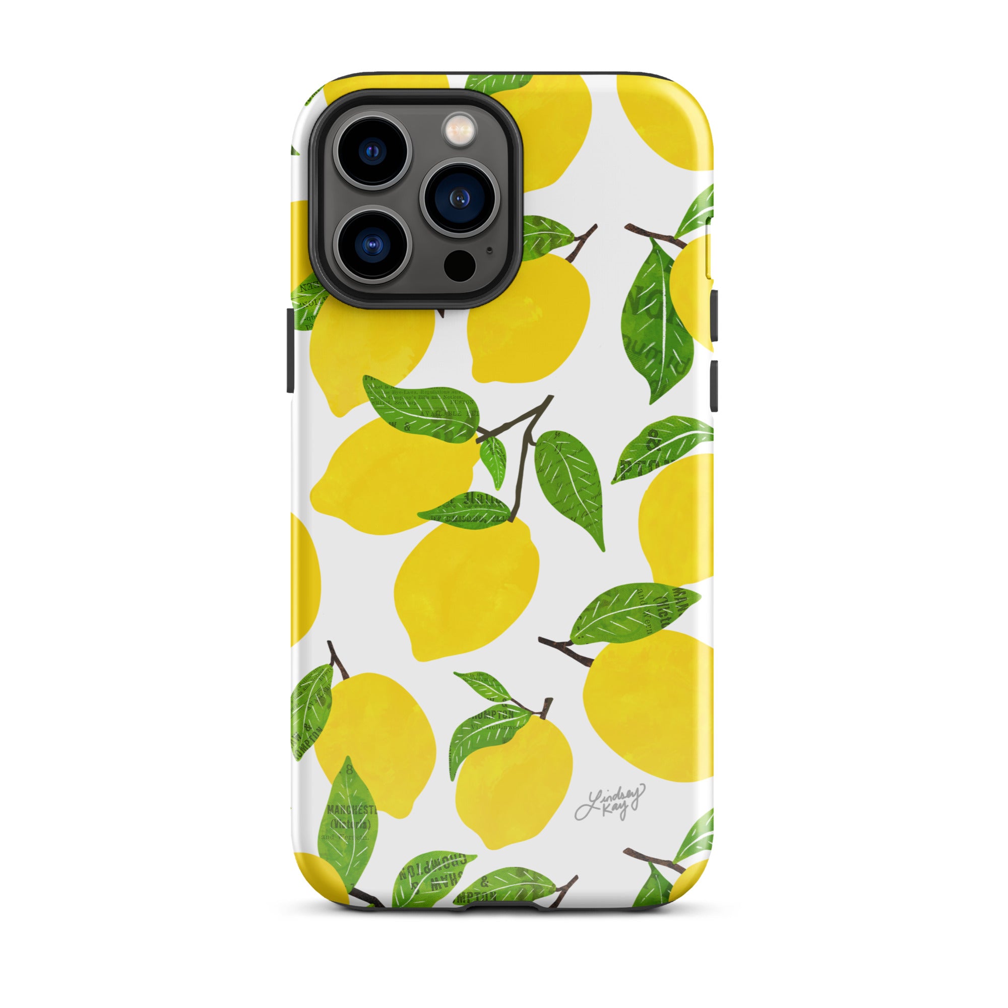 Illustration de citrons - Coque rigide pour iPhone®